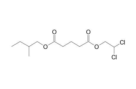 Glutaric acid, 2,2-dichloroethyl 2-methylbutyl ester