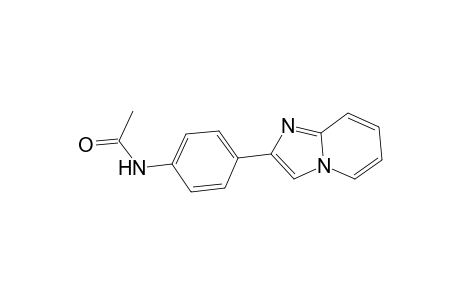 N-(4-Imidazo[1,2-a]pyridin-2-ylphenyl)acetamide