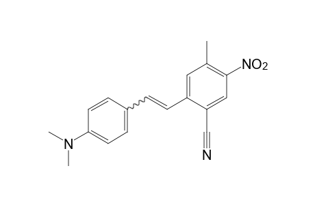 4'-(Dimethylamino)-5-methyl-4-nitro-2-stilbenecarbonitrile