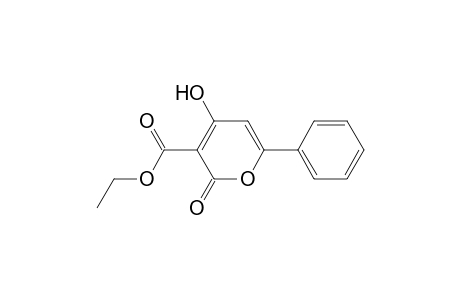 Ethyl 2-oxo-4-hydroxy-6-phenyl-2H-pyran-3-carboxylate