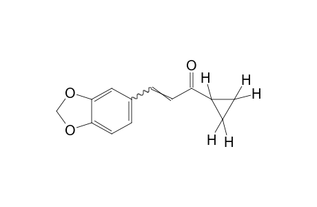 1-cyclopropyl-3-[3,4-(methylenedioxy)phenyl]-2-propen-1-one