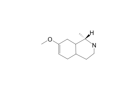 1-METHYL-7-METHOXY-OCTAHYDRO-1,2,3,4,5,8,9,10-ISOQUINOLINE