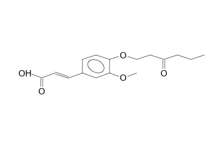 TRANS-FERULIC-ACID-O-HEXAN-3-O-ONYLETHER