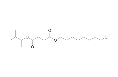 Succinic acid, 8-chlorooctyl 3-methylbut-2-yl ester