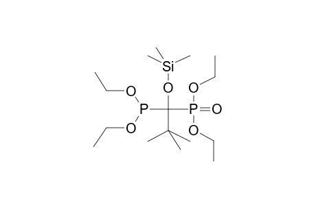 O,O-DIETHYL(2,2-DIMETHYL-1-TRIMETHYLSILYLOXY-1-DIETHOXYPHOSPHINOPROPYL)PHOSPHONATE