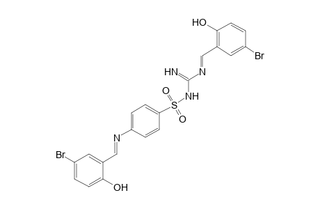 N4-(5-bromosalicylidene)-N1-[(5-bromosalicylidene)amidino]sulfanilamide