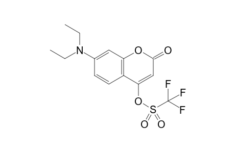 7-(Diethylamino)-2-oxo-2H-chromen-4-yl trifluoromethanesulfonate