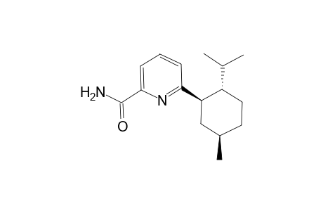 (-)-6-L-Menthylpyridine-2-carboxamide