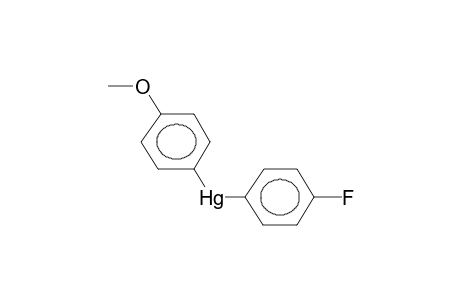 4-FLUOROPHENYL(4-METHOXYPHENYL)MERCURY