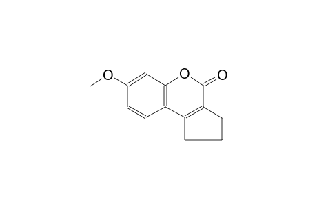 cyclopenta[c][1]benzopyran-4(1H)-one, 2,3-dihydro-7-methoxy-