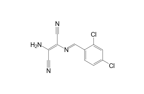 2-Butenedinitrile, 2-amino-3-[[(2,4-dichlorophenyl)methylene]amino]-