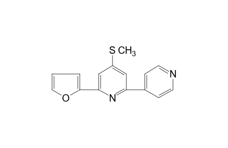 6-(2-furyl)-4-(methylthio)-2,4'-bipyridine