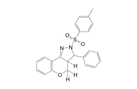 3-phenyl-2,3,3a,4-tetrahydro-2-(p-tolylsulfonyl)[1]benzopyrano[4,3-c]pyrazole