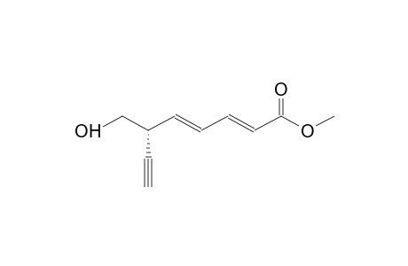 (6S,2E,4E)-METHYL-6-HYDROXYMETHYL-2,4-OCTADIEN-7-YNOATE