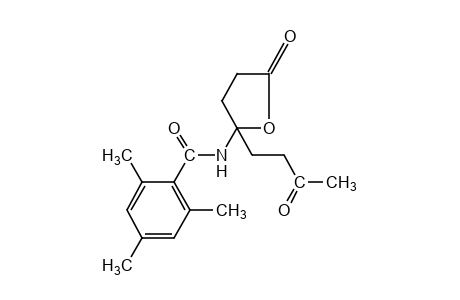 dihydro-5-(3-oxobutyl)-5-(2,4,6-trimethylbenzamido)-2(3H)-furanone