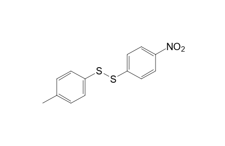 p-nitrophenyl p-tolyl disulfide