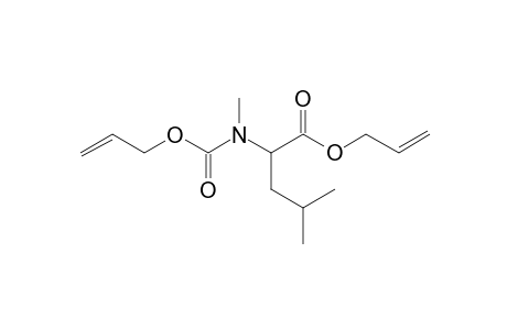 L-Leucine, N-allyloxycarbonyl-N-methyl-, allyl ester