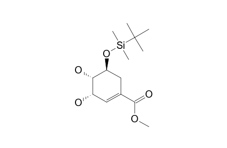 Methyl (3R,4R,5R)-5-((tert-butyldimethylsilyl)oxy)-3,4-dihydroxycyclohex-1-ene-1-carboxylate