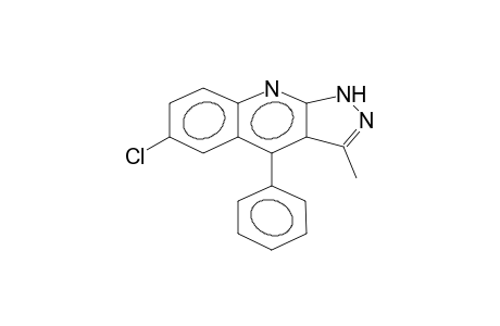 3-methyl-4-phenyl-6-chloro-1H-pyrazolo[3,4-b]quinoline