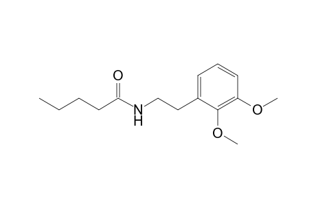 N-(2,3-Dimethoxyphenethyl)pentanamide