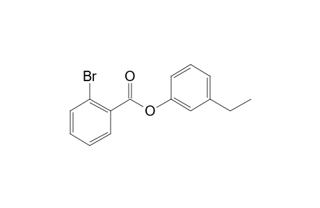 2-Bromobenzoic acid, 3-ethylphenyl ester