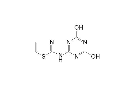 6-(2-THIAZOLYLAMINO)-s-TRIAZINE-2,4-DIOL