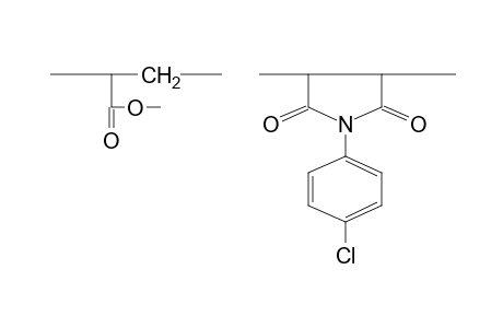 Poly(methyl acrylate-co-n-p-chlorophenylmaleimide)