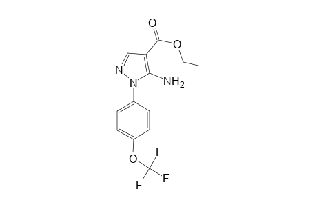 5-Amino-1-(4-trifluoromethoxy-phenyl)-1H-pyrazole-4-carboxylic acid ethyl ester