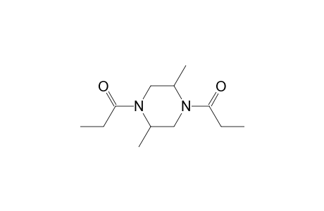 2,5-Dimethyl-1,4-dipropionylpiperazine