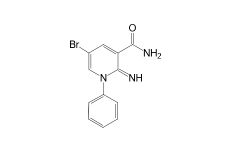 5-Bromo-2-imino-1-phenyl-1,2-dihydro-3-pyridinecarboxamide