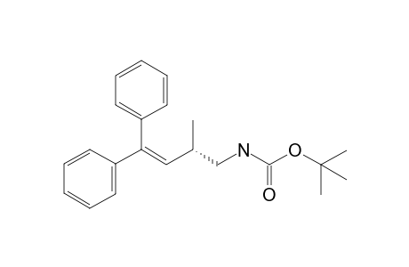 N-(Tert-butoxycarbonyl)-2-methyl-4,4-diphenylbut-3-enamine