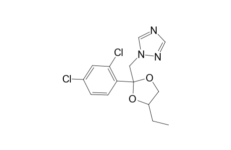 1-([2-(2,4-Dichlorophenyl)-4-ethyl-1,3-dioxolan-2-yl]methyl)-1H-1,2,4-triazole