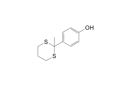 2-Methyl-2-(4-hydroxyphenyl)-1,3-dithiane