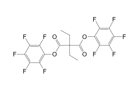 Diethylmalonic acid, dipentafluorophenyl ester