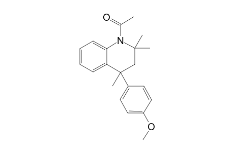 4-(1-Acetyl-2,2,4-trimethyl-1,2,3,4-tetrahydro-4-quinolinyl)phenyl methyl ether