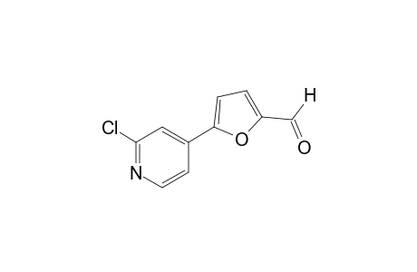 5-(2-Chloropyridin-4-yl)furan-2-carbaldehyde