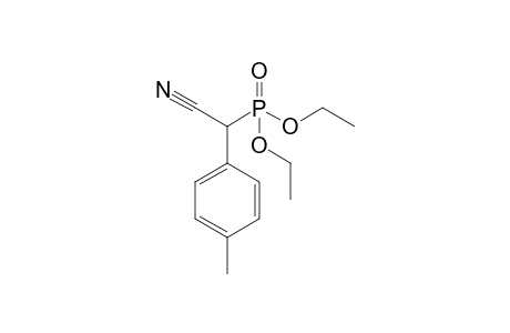 Diethyl alpha-cyano-p-methylbenzylphosphonate