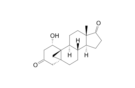 1-ALPHA-HYDROXY-5-BETA,19-CYCLOANDROSTANE-3,17-DIONE