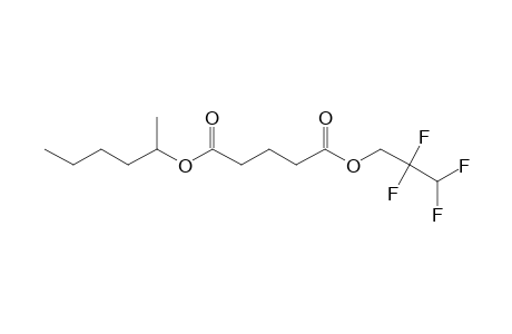 Glutaric acid, 2,2,3,3-tetrafluoropropyl 2-hexyl ester