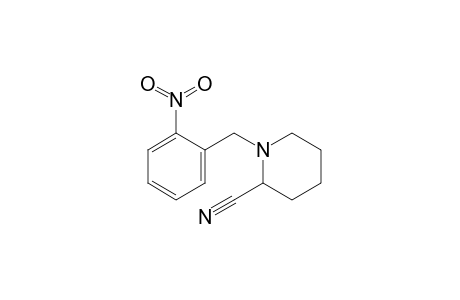 1-(2'-Nitrobenzyl)piperidine-2-carbonitrile