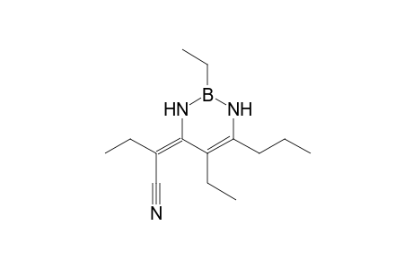 6-(1-CYANOPROPYLIDENE)-2,5-DIMETHYL-1,2,3,4-TETRAHYDRO-6-PROPYL-1,3,2-DIAZABORINE