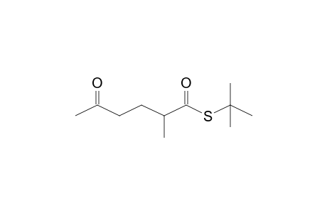 S-(tert-Butyl) 2-methyl-5-oxohexanethioate