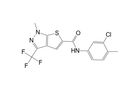 1H-thieno[2,3-c]pyrazole-5-carboxamide, N-(3-chloro-4-methylphenyl)-1-methyl-3-(trifluoromethyl)-