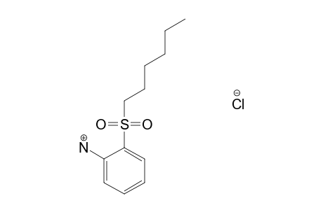o-(hexylsulfonyl)aniline, hydrochloride