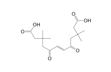 6-Dodecenedioic acid, 3,3,10,10-tetramethyl-5,8-dioxo-