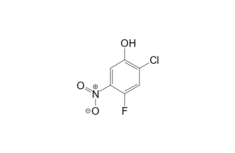 Phenol, 2-chloro-4-fluoro-5-nitro-