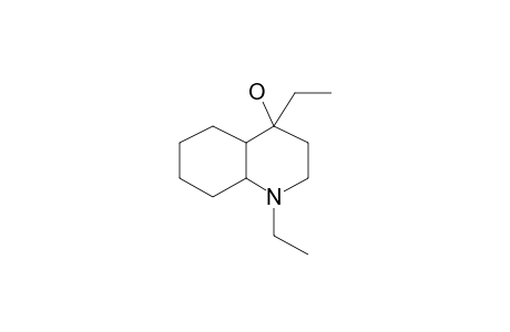 1,4-Diethyldecahydro-4-quinolinol