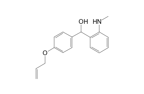 (4-(Allyloxy)phenyl)(2-(methylamino)phenyl)methanol