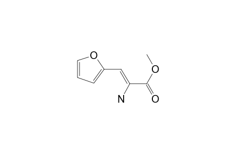 2-Propenoic acid, 2-amino-3-(2-furanyl)-, methyl ester, (Z)-