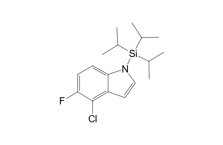 4-CHLORO-5-FLUORO-1-(TRIISOPROPYLSILYL)-INDOLE